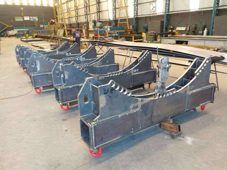 Frame de transporte para hub de aerogerador fabricado pela M&I